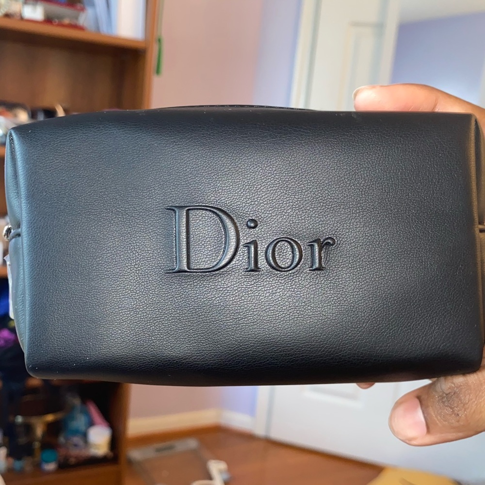Dior makeup pouch